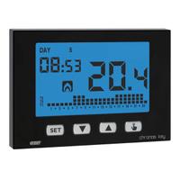 Cronotermostato VEMER VE726600 Cronos Key Nero