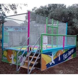 Tappeto elastico x uso professionale 2 postazioni