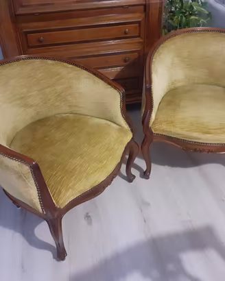 Coppia poltrone pozzetto