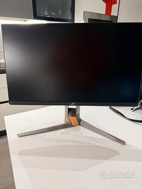 Monitor Gaming Rog Swift 360 hz + Rog Desk Mount