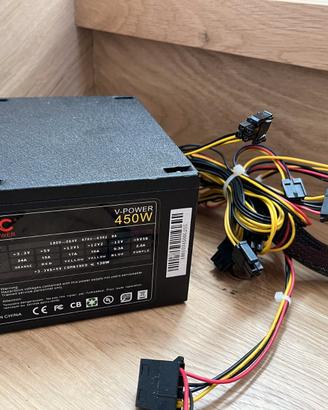 Alimentatore PC HKC 450W testato funzionante