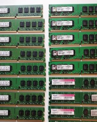 Memorie Ram DDR2 1 Gb e 2 Gb