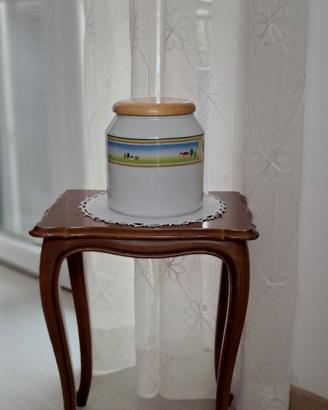 Biscottiera in porcellana