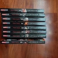 Volumi 1-8 manga attacco dei giganti edizione 2016