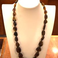 Collana in AMBRA NATURALE oreficeria Greco-Monza