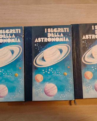 Libro "I segreti dell'astronomia" - 1976 -3 volumi