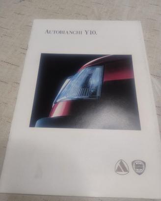 Depliant originale Autobianchi Y10