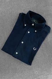 Fred Perry Camicia slim fit blu