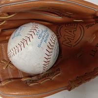 Guanto e palla da soft-ball originale USA