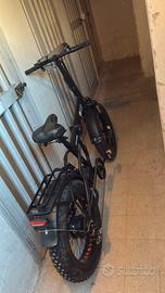 Bici pieghevole elettrica fat bike one nitro