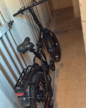 Bici pieghevole elettrica fat bike one nitro