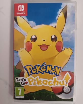 Pokémon let's go Pikachu switch 