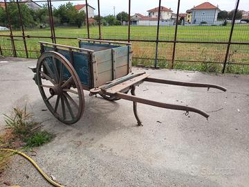 Carretto in legno