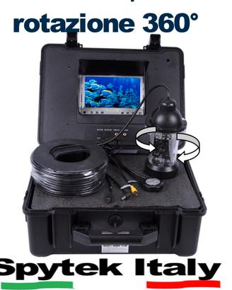 Telecamera ispezione  immersione sotto acqua 150mt