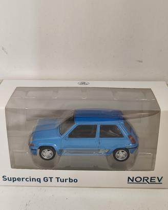Modellino Renault Supercinq GT Turbo - Norev 1/43