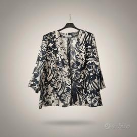 Completo elegante donna top + gonna + giacca 