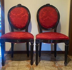 Coppia di Sedie Luigi Filippo