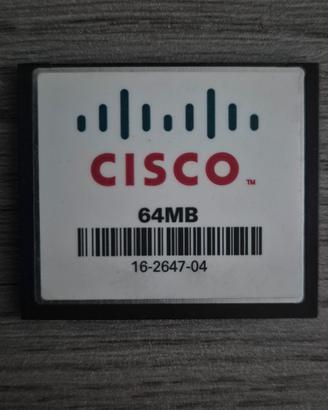 Scheda CompactFlash CISCO 64MB