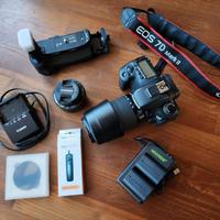 Canon EOS 7D Mark II + obiettivi e accessori