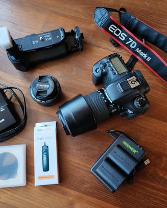 Canon EOS 7D Mark II + obiettivi e accessori