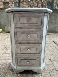 Comodino shabby chic