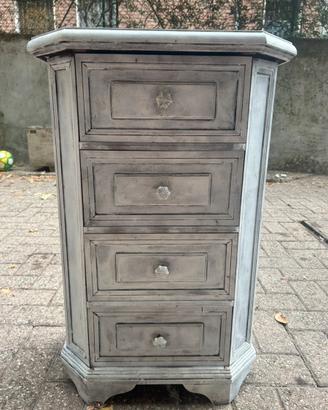 Comodino shabby chic