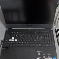asus tuf dash f15 fx517ze "nuovo" 
