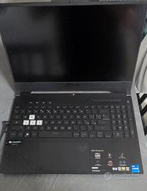 asus tuf dash f15 fx517ze "nuovo" 