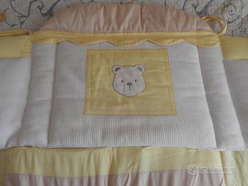 Piumone e paracolpi per lettino