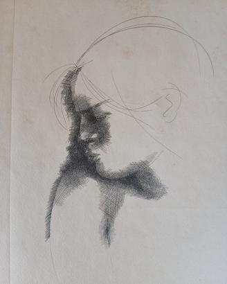 Emilio Greco - Volto di Fanciulla 1972