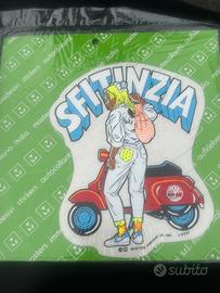 adesivo vintage Sfitinzia 1985