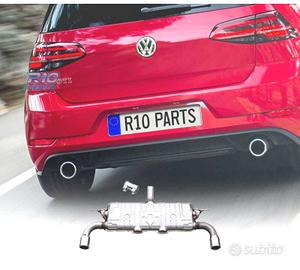 SILENZIATORE DI SCARICO VOLKSWAGEN VW GOLF 7.5 LOO