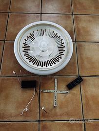 Ventilatore soffitto + illuminazione