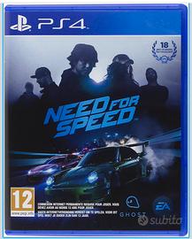 Need for Speed per PS4 con scontrino GameStop