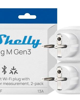 Plug M Gen3 Bianco - Presa Intelligente Wi-Fi & Ma