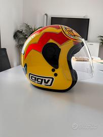 Casco Agv jet Sole Luna Valentino Rossi