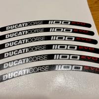 Set adesivi ducati corse