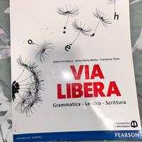 Libro via libera scuole superiori italiano