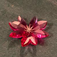 Swarovski fiore con pistilli