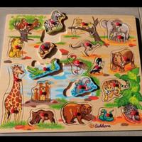 gioco in legno sagome