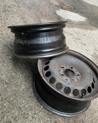 4 cerchi in ferro Mercedes Classe A W169