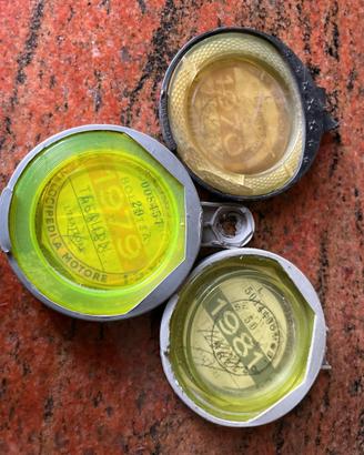 lotto portabollo tassa di circolazione Vintage 3 p