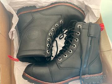 Stivali moto uomo in pelle numero 41