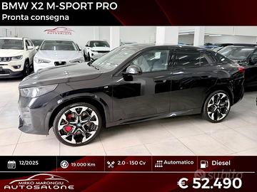 Bmw X2 sDrive 18d Msport Pro FULL FINANZIABILE