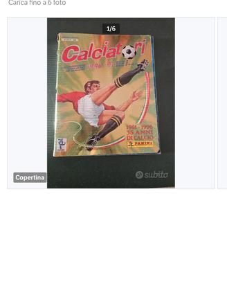 album figurine panini completo 1996 1997
