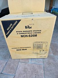 stufa radiante a combustibile
