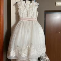 Vestito Prima Comunione Principessa Sissi.