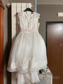 Vestito Prima Comunione Principessa Sissi.