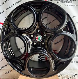 4 CERCHI IN LEGA RAGGIO 17 ALFA ROMEO 147-156