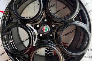 4 CERCHI IN LEGA RAGGIO 17 ALFA ROMEO 147-156